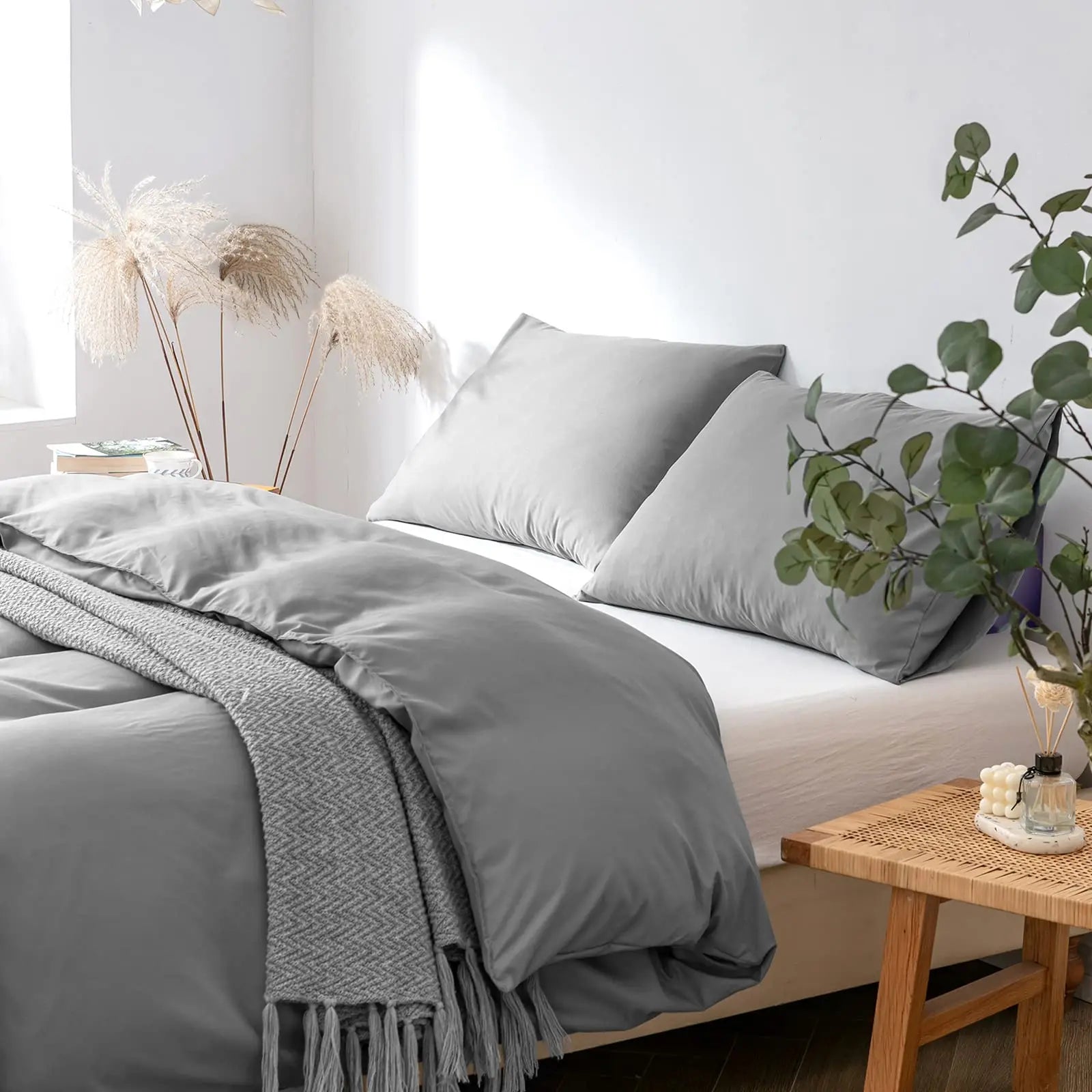 Duvet Cover Set - Soft Microfibre (3-Piece)