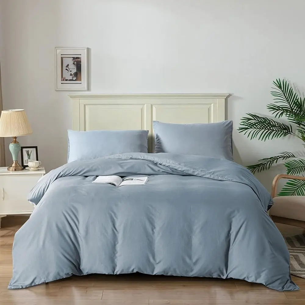 Duvet Cover Set - Soft Microfibre (3-Piece)